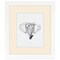ArtToFrames 22x30" Matted Picture Frame with 18x26" Single Mat Photo Opening Framed in 1.25" White and 2" Mat (FWM-3966-22x30)